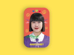AVANTGARDEY 搞笑表情胸章