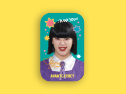 AVANTGARDEY 搞笑表情胸章