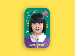 AVANTGARDEY 搞笑表情胸章